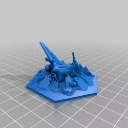 Aeronautica Imperialis Terrain Jet Crater