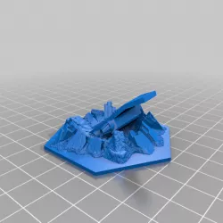 Aeronautica Imperialis Terrain Marauder Crater