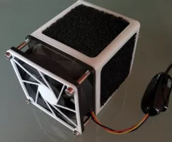 Air Purifier (active carbon filter) for 80mm fan