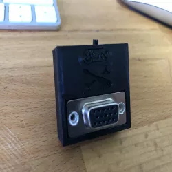 BACKOFFICE SHOW ATARI ST DIN13 TO VGA ADAPTOR (No Audio Jack)