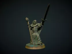 Battle Priest 28mm (No supports)
