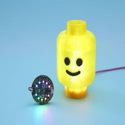 Brick Head Lamp with Audio