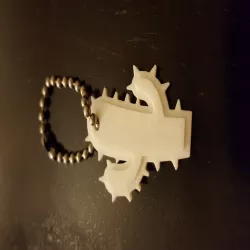 cactus keychain