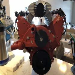 Chevy Camaro LS3 V8 Water Pump - 1/3 Scale  