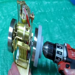 Cordless Drill Starter for Eachine Hit & Miss Engines