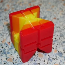 Cut Kobayashi Fidget Cube (Infinity Cube, parametric)