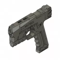 Cyberpunk Militech 9mm