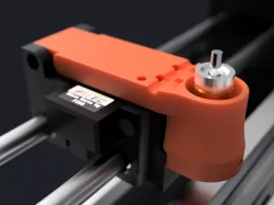Drag Knife Tool Holder (Remix - Scalable Pen Plotter)