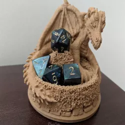 Dragon Dice Holder D20 Fits in Treasure Chest
