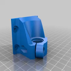 Dremel 4000 threaded mount remix