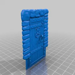 Enhanced Advanced Heroquest Closed Door