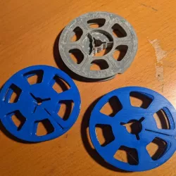Film takeup reels, 8mm  and Super8