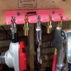 Five Slot Air Tool Holder