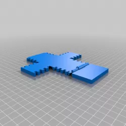 foldable, hinged box - customizable
