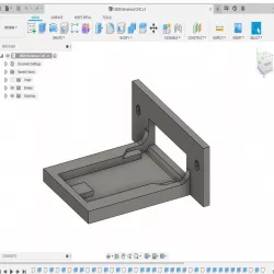 GRBL CNC DB25 Breakout Board Mount