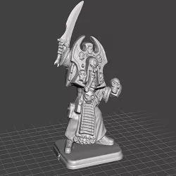 HeroQuest - Wizards of Morcar - Necromancer Fanrax (Repaired)