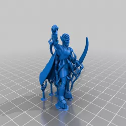 High Elf Druid - With No Base and/or Tree Supports