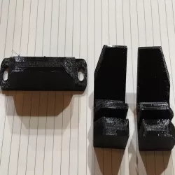 Lack Enclosure Magnetic Door Knobs With Captive Disc Magnets (8x3mm)