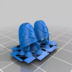 Lamenters shoulder pads but with supports! I made this