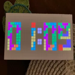 LED Matrix Diffuser Grid (Parts)