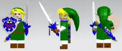LEGO® compatible Link from Zelda (Nintendo®)