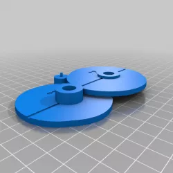 Mechanical Laser Show - Customized Custom Cams - Heart