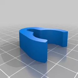 Microphone stand clips