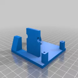 mst rmx servo/rx plate