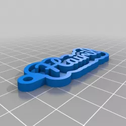 My Customized Key Chain with your personal name