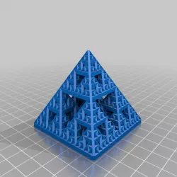 My Customized Sierpinski pyramid