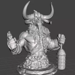 OLGANOLL the MINOTAUR GIANT