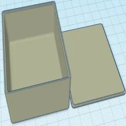 Parametric Rounded Corner Box with Optional Lid
