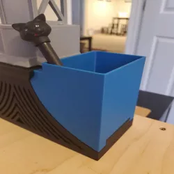 Pen holder for light bridge