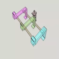 Phone Holder/Mount for IKEA STUVA / FRITIDS Bed