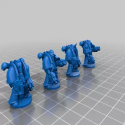 Plague Brothers - Pistol and Energy Fist - Grimdark Future