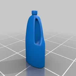 Plastic bottles set of 7