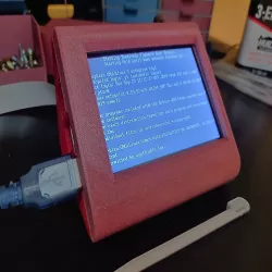 Raspberry Pi top case (ironMANN Remix) for kuman touchscreen