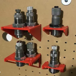 Reloading Die Pegboard Storage