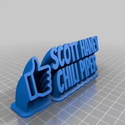 Scott Nameplate