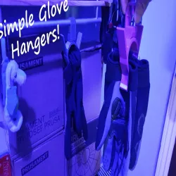 Simple Glove Hangers