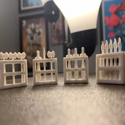 Simple Mini D&D Weapon Racks