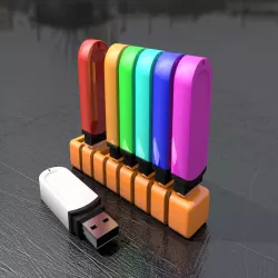 Simple USB Stick Holder