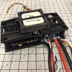 Sonicmodell AR Wing 600 FC, VTX and GPS mount V3