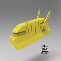 Space Communist Pur'On'Yah Enclosed Cockpit Cover