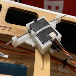 Spektrum Satellite Holder