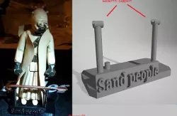 Stand for action figure Star Wars by Kenner