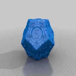 Steampunk dice