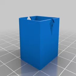 Test flow cube