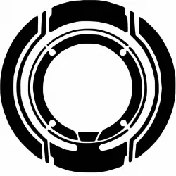 Tron disc stencil