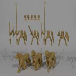 Undead Knight Miniatures Custamizable